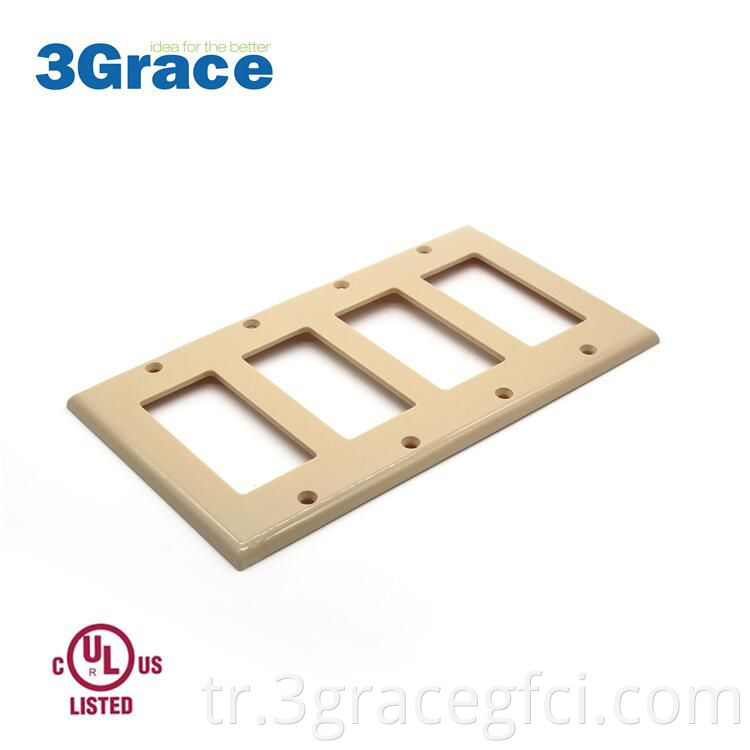 4 Gang Outlet Wall Plate1